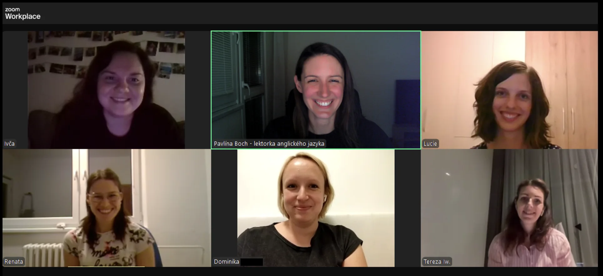 Let's Talk Online Club – online Zoom lekce