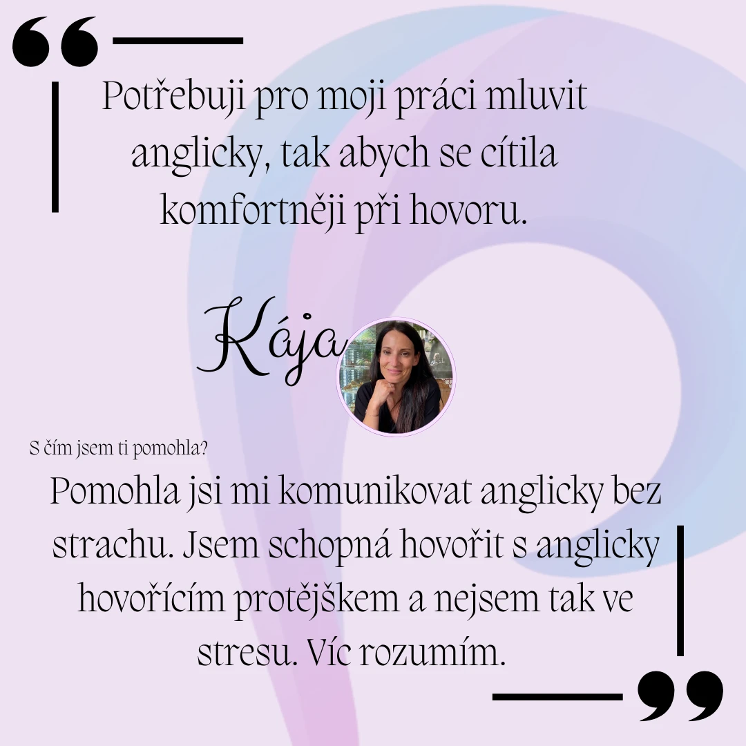 Studentka během online hodiny