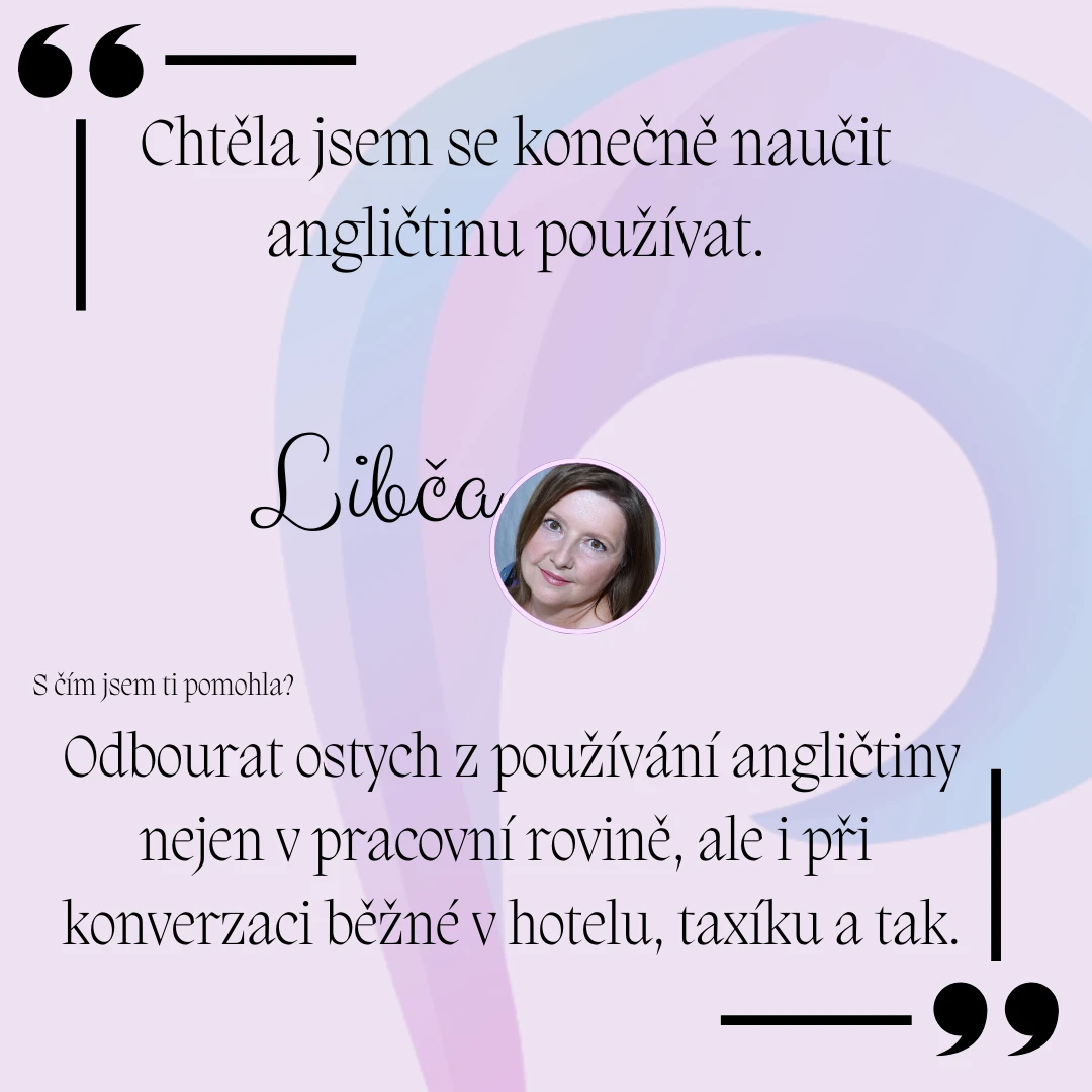 Skupinová lekce Let's Talk
