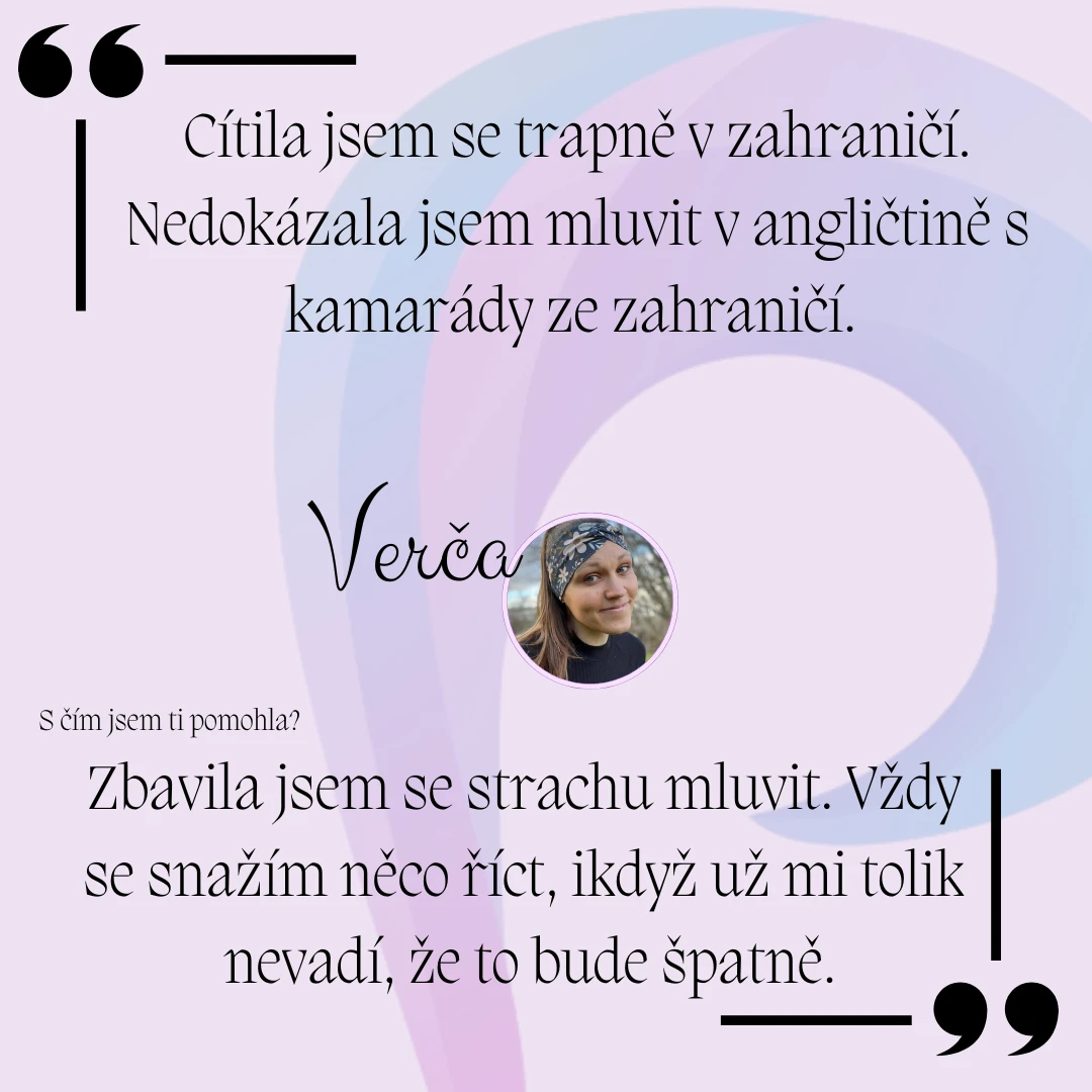 Skupinová lekce Let's Talk