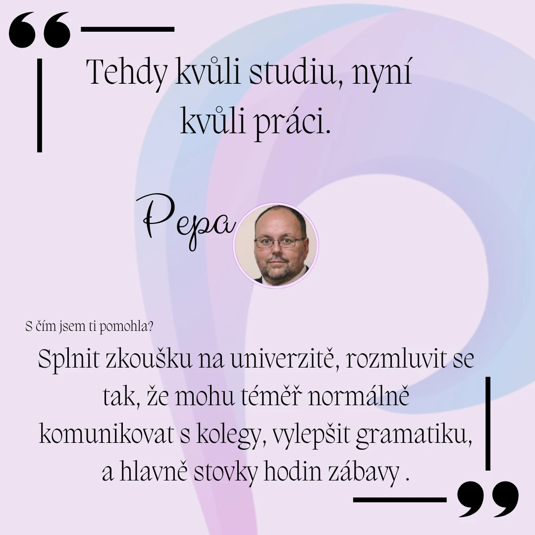 Skupinová lekce Let's Talk
